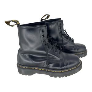 Dr. Martens Black Leather Combat Boots US Men's 8 / Women's 9 EU 41